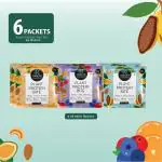 Health Horizons Plant Protein Bites | Cocoa, Orange & Berries Flavour (Pack of 6)