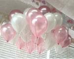 FANEX Solid Rubber Metallic Birthday Decoration Balloon(Pack of 50)