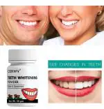 CONWY Shiny Smile Teeth Whitening Clove, Spearmint Natural Teeth Whitening Powder (50 GM)