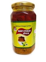 NANI'S PICKLES Home Made Amla Pickle Sour, Sweet No Preservative and Low Oil 500 g