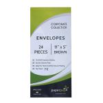 Paper Pep Brown Business Envelope Pack of 72 Business Envelope