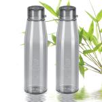 Milton Plastic Grey Ripple 1000 Pet Bottle (Set Of 2)