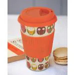 Freelance Bamboo Fibre Eco Travel Mug, 400ml, Orange