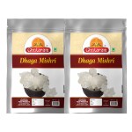 Ghotaram Authentic Dhaga Mishri | Mishri Dhaga Wali | Prime Quality Dhaga Mishri | Shudh Mishri Dhage Wali Organic | Khadi Sakar, Kuja Misri-5960g(pac 2x 2980g)