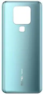PURPLESAVVY Purist Blue Plastic Back Panel For Tecno Camon 16 Ce7