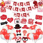 Zyozique Valentine Party Decoration 49 18.0 Centimeter 12.0 Centimeter 4.0 Centimeter