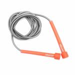 Antina X-Force-Orange-Grey Jump Rope Workout-Professional Skipping Rope Silicone Comfortable Grips, Heavy Jump Ropes Adults Fitness Women Men, Cardio Boxing Endurance Training Exercise
