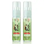 Mosquito Furr 100% Natural Fabric Repellent Fabric Roll On spray - 9 ml I Just 4Dots (Pack of 2)