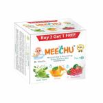 Meechu Baby Bathing Gel Bar Pack Of 3 * 75G,Buy 2 Get 1 Free,With Three natural Fragrances