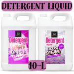 BLISS & BLUSH Detergent Liquid pink 10 liter Plant Based Japanese Cypress Fragrance Laundry Detergent, Biodegradable, Non-Toxic And Eco-Friendly