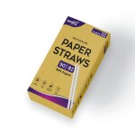 NovaX Exclusive Paper Straws| 200 mm | 50 pcs | Pack of 10