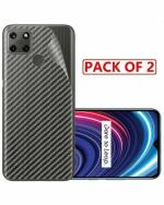 GADGETRONICS (Pack of 2) Realme C25Y Carbon Fiber Scratch Resistant Back Screen Guard Sticker