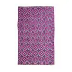 Sapana Carpet- Mats Chatai Floor mat Modern Roll Pink & White Reversible for Bedroom / Living Room / Home / Balcony and Outdoor Picnic 4 x 6 (L 180 cm x W 120 cm)