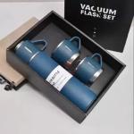 GROPUON VACUUM FLASK 500 ml Flask (Pack of 1, Blue, Steel| Bottle & Mugs 1 Pack
