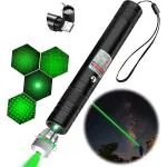 Climberty Laser Light Usb Rechargeable Green Laser Pointer, 2000 Metres Laser Pointer High Power Pen, Cat Laser Toy, Long Range Green Laser Pointer For Presentations, Stargazing, Hiking (Green Light)
