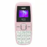 MTR M11 Keypad Dual Sim Mini Mobile Phone with External Memory Slot 1.68cm (0.66 inch) Display Only Mobile Phone & Charging Cable in Box, Battery,No Charger - Pink