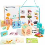 Curious Cub Montessori Learning Wooden Toys || Early Child Development|| Develop Motor Skills