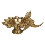 ARTVARKO Handmade Aarti Diya with Handle - 10 inch