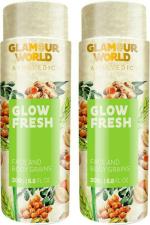 GLAMOUR WORLD Ayurvedic Glow Fresh Face and Body Grains for Pimple prone (400 g)