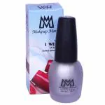 Makeup Mania Velvet Matte Nail Polish 12 ml (Shade # 115) Old Silver ()