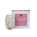 Shunyam All-Natural Shampoo Bar for Dry and Frizzy Hair - Sulphate Free, Natural, Eco-Friendly, Sustainable, Plastic Free - Hibiscus Punch, 70 gm