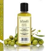 Khadi Herbal Hair Oil, Olive Oil Promote Hair Growth & Softens Hair Prevent Hair Fall (210 ml)