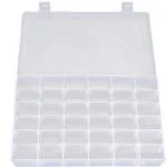 JIGSHTIAL Philocaly Multi Purpose Transparent Plastic Makeup and Jewellery Box