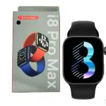 SHOP TRUE CHOICE IS YOURS I8 pro max Smart Watch with Touch Screen Bluetooth Smartwatch with Activity Tracker Compatible with All 3G/4G/5G Android & iOS Smartphones - Black Colour Best for Boys -Girls-Kids-Mens-Womens.