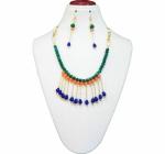 JAYA VISION ENTERPRISES Glass Beads with Metal Findings Choker Necklace