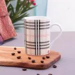 Clay Craft Fine Ceramic Milk/Coffee Mug - 2 Pc - 350 ml