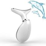 Pamidhar Neck Massager, Vibration Anti Aging Skin Care Beauty Machine for Tighten Skin Neck Firming Machine, Muscle Breast Massage Deep Clean Neck Face Massager Remove Fine Lines for Beauty Salon for Home Use