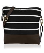 Jais Boy Brown Canvas Cross Body Shoulder Side Bag l Gym bags l Bagr for gym