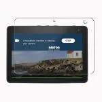 NAXTON Amazon Echo Show 10 3rd Generation Transparent Bubble Proof Mobile Screen Protector