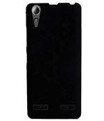 Shagya Lenovo A6000 Black Silicon Back Cover Case
