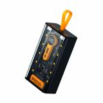 Royal Mobisol 22000 mAh Power Bank | Charging Indicator & Fast Charging | Triple Output | Type-C Input / Output | Swift-Charge 3.0 | Transparent Front