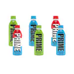 Pokka Prime Hydration Drink Assorted Flavor Including 2 Units of Blue Raspberry, Ice Pop and Lemon Lime Drink (Pack of 6)