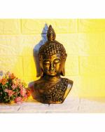 Beckon Venture - Gold Handcraft Resin Buddha Head Statue For Home Decoration Items For Living Room