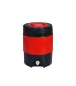 UMA Plastic Insulated Mineral Water Camper 18 Liter - Red&Black
