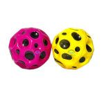 VALUABLEPLUS 2 Pcs Super High Bouncing Moon Ball And Space Ball Toy For Kids (Multicolor) ( 7 Cm )