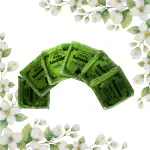 Mysore Jasmine Fragrance Sachet - 6 nos | Lavendar sachets for Your Wardrobe, Cupboard, Closet, Drawers, Purses, Handbags, Clothes, Saree, Dress, Laundry & Puja Temple|Eco-Friendly Cloth Pouch