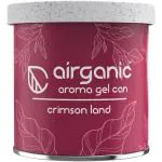 Airganic Aroma Gel Can- Crimson land Air Freshener for Car | Premium Gel Air Fragrance - 80g - Luxury Perfume for Home, Office, and Car Interior - Made in India | Car Accessories