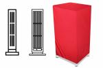 The Furnishing Tree Polyester Crompton Optimus Neo 35 L Tower Air Cooler Cover Red