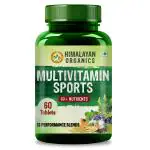 Himalayan Organics Multivitamin Sports 60+ Vital Nutrients & Probiotics Health Supplement 60 Tablets
