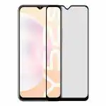 Kite Digital Vivo Y52S/Y53S Matte Finish (Black) Tempered Glass Screen Protector with Edge to Edge Coverage - Easy Installation Kit