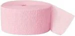 My Party Suppliers Pink Crepe Paper Streamers 2 inch Widening 6 Rolls Red Party Streamer for Party Decorations