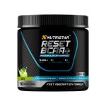 Nutristar Reset BCAA Plus Powder For Intra-Workout | 10 Servings | Vegetarian | Muscle Recovery, Growth & Strengthening | Prevents Muscle Loss (100g, Green Apple)