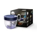 Wipro Vesta, 650ml, Medium Handy Vegetabe & Fruit Chopper| Standard Size, Blue (VC041650)