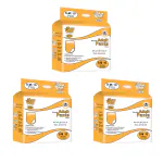 BON BON Premium Small Adult Diapers Pant Style (S-M- 19-42 INCH) Pull Up Diapers SM 30 PCS With Soft Ultra Leak Guard and Anti-Bacterial Absorbent Core (S-M Pack of 3)