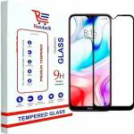 Ravbelli Redmi Note 8 Pro Transparent Tempered Glass Anti Glare Screen Guard with Dry and Wet Wipe