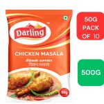 Darling - Chicken Masala, 500 G (Pack Of 10, Each 50G)|Blended spice| Perfect Taste, Colour & Smell